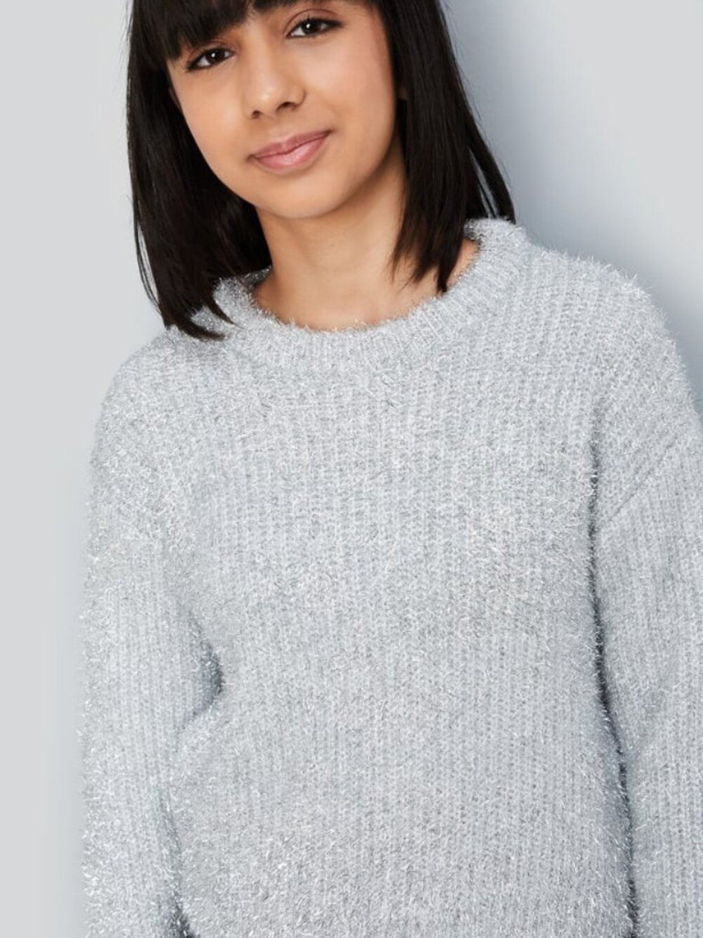 Ellen Tracy Women's Cream Cozy Textured Pullover Sweater